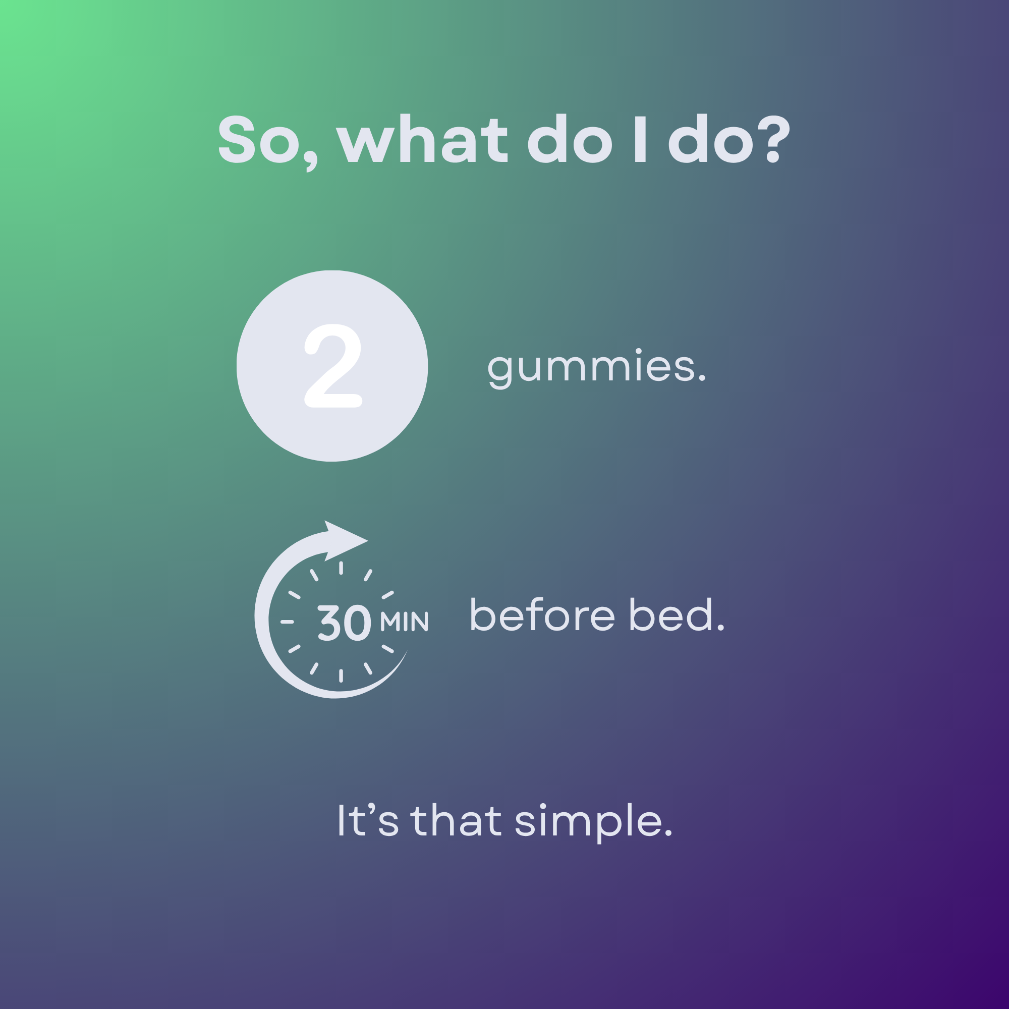 good night gummies